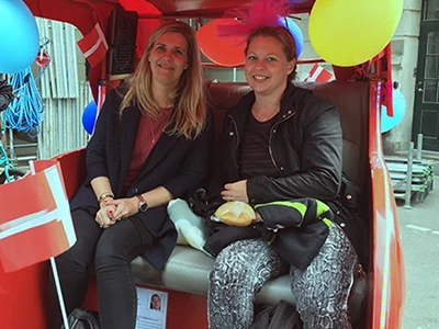 Birthday with rickshaw