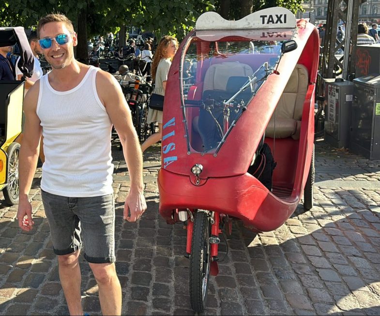 Bike taxi for A til B